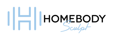 Homebody Sculpt Logo. Homebody Sculpt Store, Homebody Sculpt Fitness, Homebodysculpt